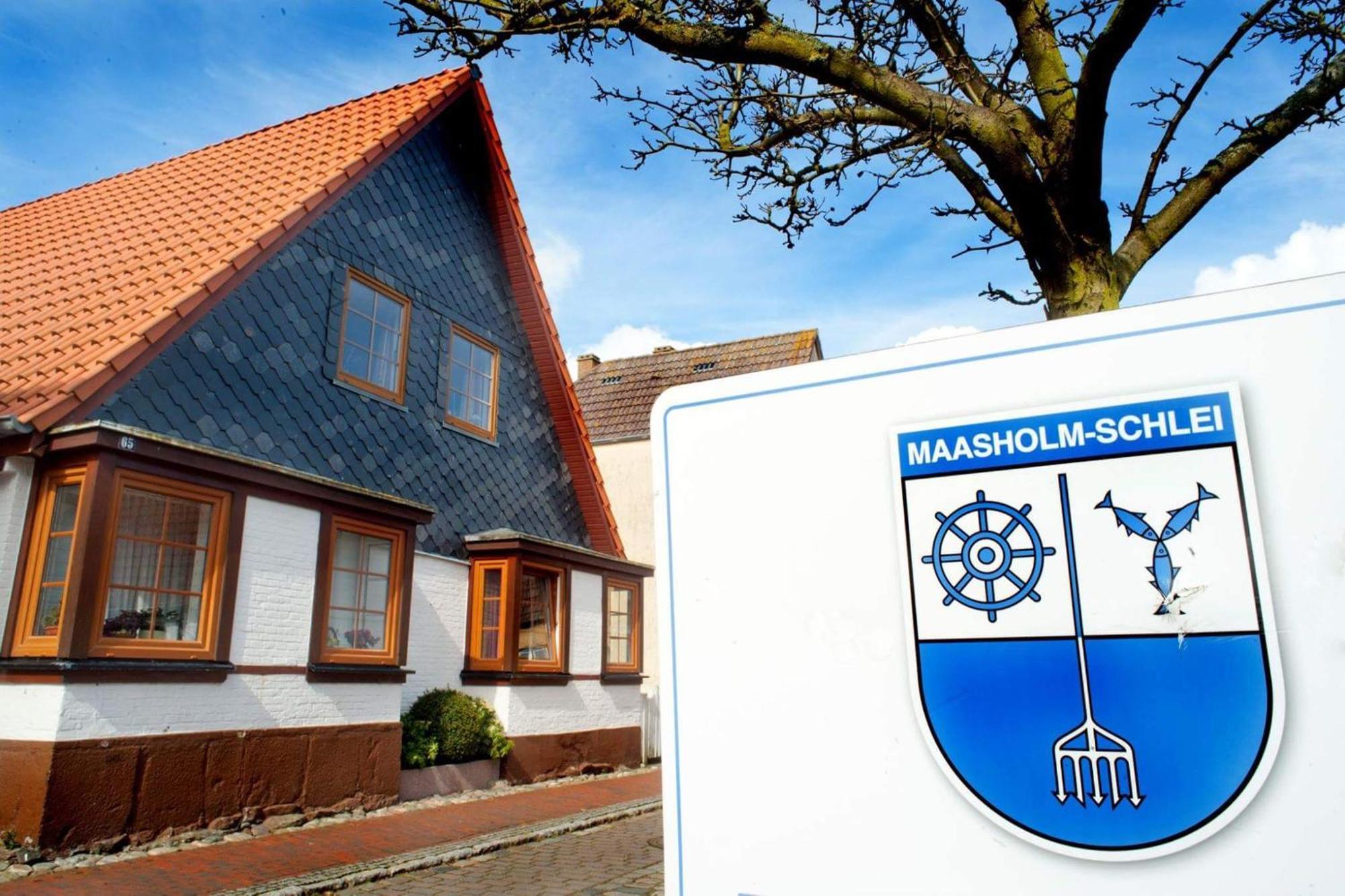 Trautes Heim Ferienwohnung Ost Maasholm Extérieur photo